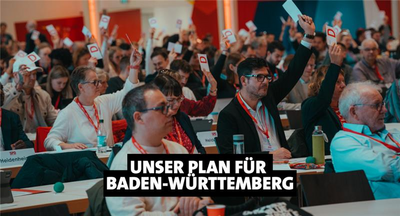 Landesparteitag der SPD in Ulm